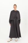 Sweat elbise Antrasit